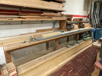 Twin 10 Radial Arm Saw Set Up With 16X3 Table