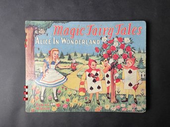 Magic Fairy Tales Alice In Wonderland Book