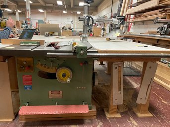 Unit Ronex 14 Table Saw With Sliding Table And 10x8 Work Top, Three Phase