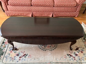 Queen Ann Style Drop Leaf Coffee Table