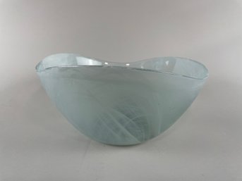 Large Glass Centerpiece Bowl