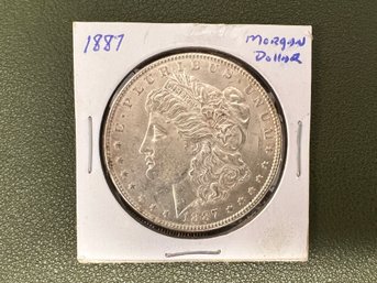 1887 Morgan Dollar