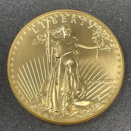 1 Ounce Gold Eagle Uncirculated Coin