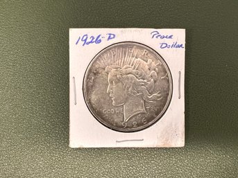 1926-d Peace Dollar