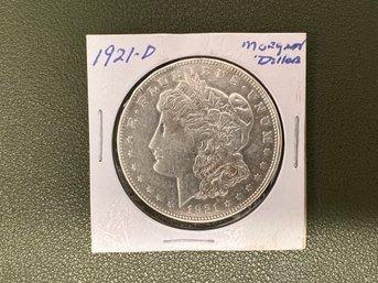 1921 - D Morgan Dollar