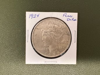 1924 Peace Dollar