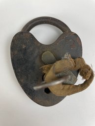 Antique Lock With Key