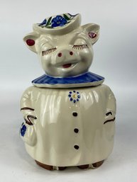 Vintage Pig Cookie Jar