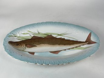 Antique Austrian Fish Platter