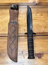 Vintage EFixed Blade Hunting Knife