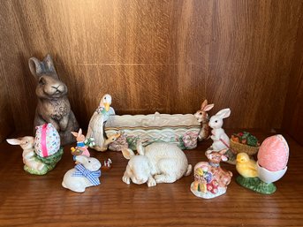 Large Easter Decor Lot