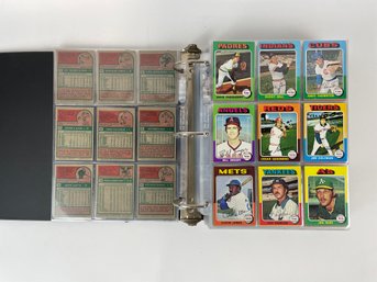 Partial 1975 Topps Baseball Card Set