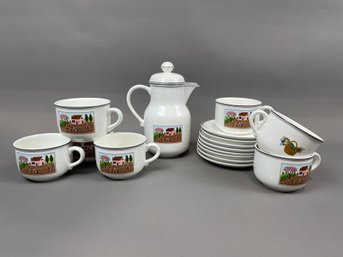 Villeroy And Bach Porcelain Set