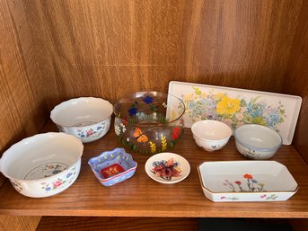 China, Ceramic And Glass Lot