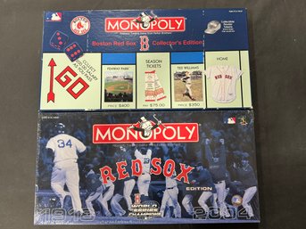 2 Red Sox Monopoly Games 2004 Is Sealed New