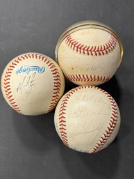 Group Of Signed Baseball Goose Gossage Cal Ripken Jr