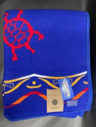 Pendleton Mohegan Tribe Robe Beaver State Blanket 64x80 NWT