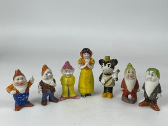 Vintage Disney Ceramic Figures Made In Japan