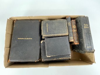 Group Of Vintage And Antique Bibles