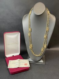 Camrose And Kross - Jacqueline Kennedy Reproduction Jewelry Set In Original Box