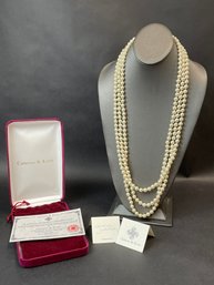 Camrose And Kross - Jacqueline Kennedy Reproduction Jewelry Set In Original Box