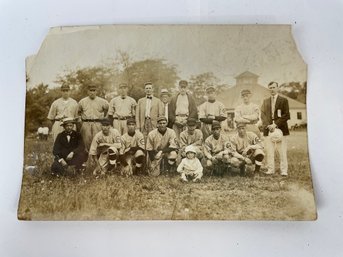 Vintage Baseball Team Photograph