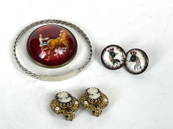 Lot Of Vintage Costume Jewelry