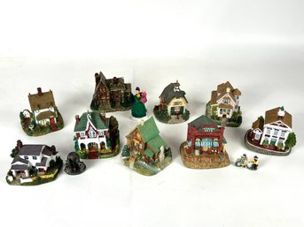 Collection Of Miniature Houses Cottages Collectibles (A)