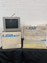 Atari SC1124 And 1040ST Computer - Untested