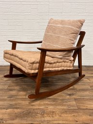 Vintage Mid Century Rocking Chair