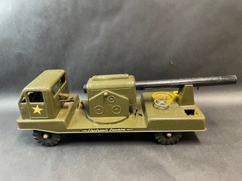 Vintage Ny-lint N-2400 Electronic Cannon Toy Truck