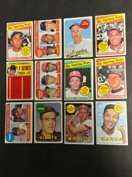 1969 Topps Baseball Cards Including Stars & Hofers