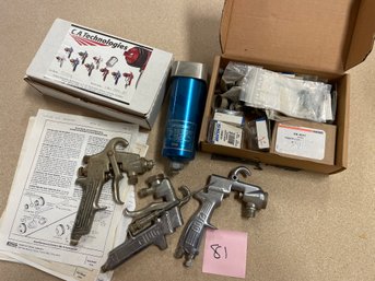 Spray Gun Lot