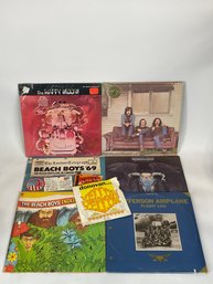 Lot Of Six Vintage Records Including The Beach Boys