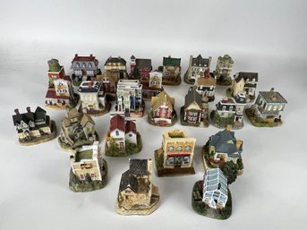 Large Group Of Miniature Houses & Cottages (E)