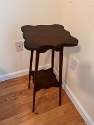 Oak Plant Stand  Side Table