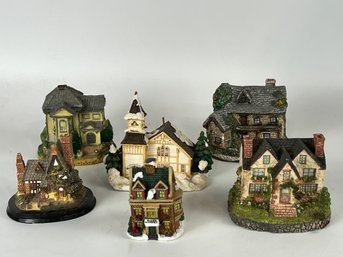 Group Of Miniature Houses & Cottages (G)