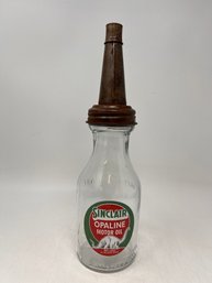 Sinclair Opaline Motor Oil Bottle