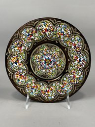 8' Turkish Hand Made Decorative Plate