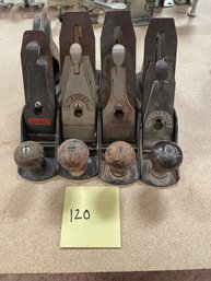 Group Of 4 No. 4 Wood Planes