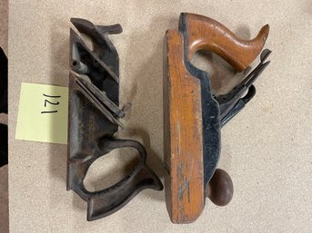 Pair Of Antique Wood Planes