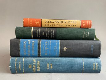 Collection Of Hardcover Books Including Johnson And Boswell, Alexander Pope