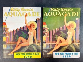 Billy Roses Aquacade New York Worlds Fair 1939 And 1940