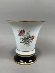 5.5' Royal Dux Floral Pattern Vase