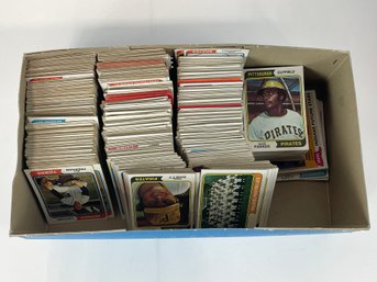 Shoe Box Of Mostly 1974 Topps Baseball Cards Estate Fresh
