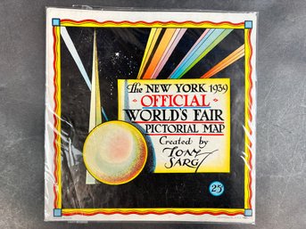 Official New York Worlds Fair Map 1939