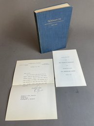 The Wilmington Club - Signed - With Letter From The Supreme Court Of Delaware - Hardcover