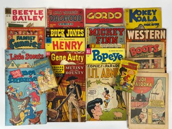Large Lot Of Vintage Comics