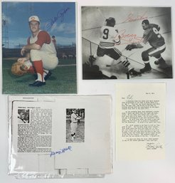 Collection Of Autographs Estate Found As Is