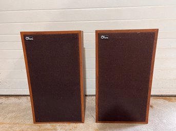 Pair Of Vintage OHM Speakers